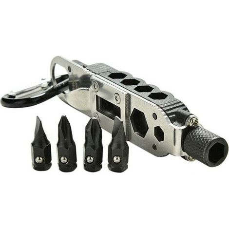 Tournevis multifonction Ulisem, tournevis de poche portable avec lumière LED