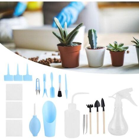 DEESSE SHOP-ABS, Outils de Plantation, Outils charnus, pour Plantes succulentes Bonsaï(Blue) (1/5)