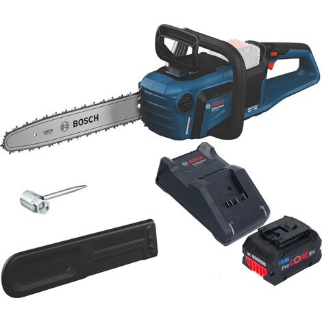 Bosch GKE18V-40 Motosega professionale a batteria 18 V 40 cm senza spazzole + 1x batteria ProCORE 8,0 Ah + caricabatterie