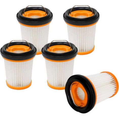 5pcs Filtre de Remplacement Compatible avec Shark W1 WV200 WV201 WV205 WV220 Aspirateur Portatif Sans Fil, Comparez à La Partie XHFWV200
