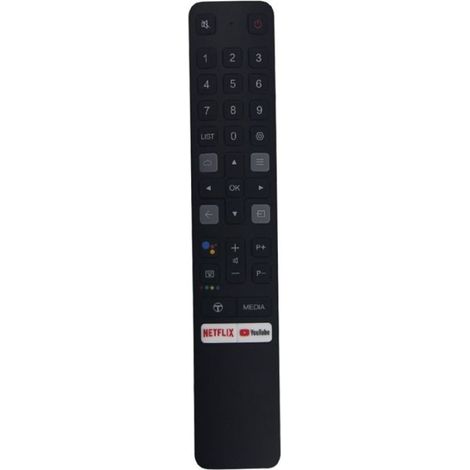 Télécommande RC901V - Pour TV TCL Smart - Compatible Modèles FMR1 FMR5 FMR7 FMRD - Sans Fonction Voix - 1 Pièce (1/4)