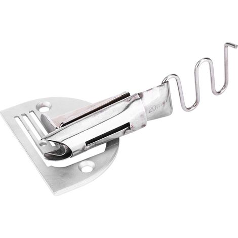Dobladillo plegable para cuero grueso, 20 mm, para máquina de coser industrial con prensatelas.