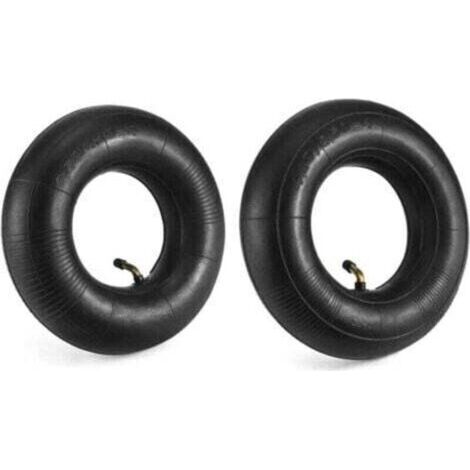 2 pièces 4.10/3.50-4 Chambre à air Pneu, chambres à air de rechange, valve pliée, pour tondeuses à gazon, camions à main- (1/4)