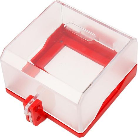 Interrupteur D'arrêt D'urgence, Verrouillage du Couvercle du Bouton D'arrêt D'urgence, Couvercle de L'interrupteur à Bouton-poussoir, Protection Transparente de L'interrupteur à (1/5)