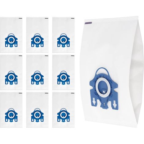 Sacs d'aspirateur GN compatibles avec les modèles Miele Classic C1, Complete C1, C2, C3, sacs à poussière 3D Efficiency Airclean compatibles avec les séries S400i-S456i, S227, S2, S5. Remplace la réfé (1/4)