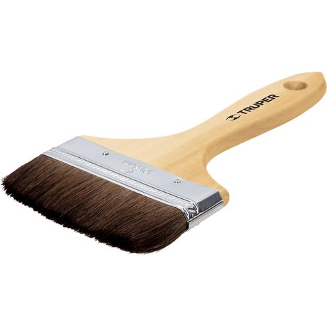 Paletina pelo camello - 100 mm - Mango madera