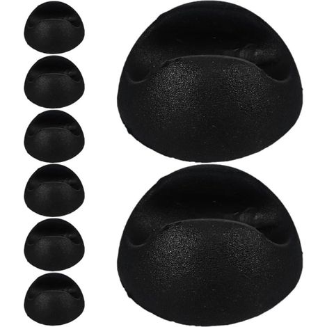 ERINGOGO Protections de pieds meubles à monter soi-même, 8 noires en (1/5)