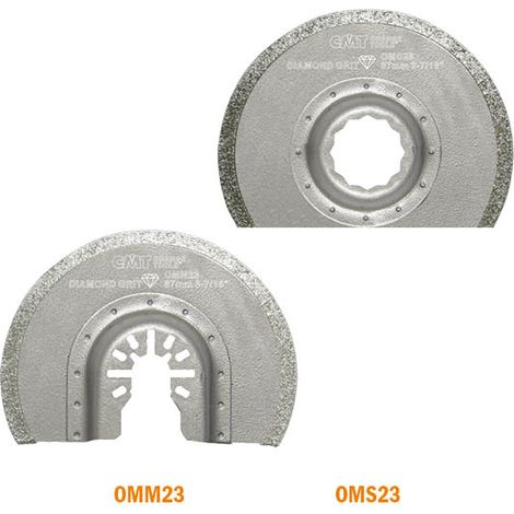 OMM23-X1 87MM LANGLEBIGES RIFF-SEGMENTSÄGEBLATT AUS DIAMANT