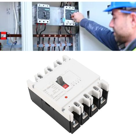 Interrupteur principal pour cellules solaires MCCB, disjoncteur CC moulé, interrupteur de protection de batterie 4 pôles 1000 V, isolateur ZYM1-250MPV/4P 200 A (1/5)