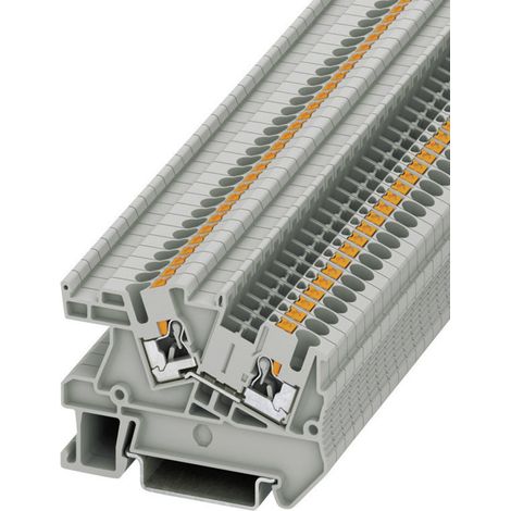 Phoenix Contact 3213968 Installationsklemme 5.2 mm Schnellanschluss  Grau 1 St.