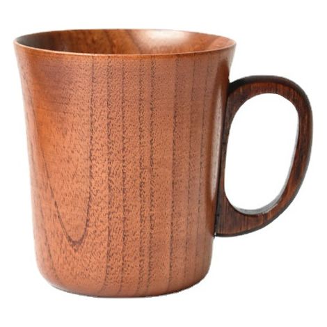Tazza senza bordo - Capacità circa 301-400 ml - Adatta per l'uso in ristoranti e a casa - 9910 cm - Marrone - 1 pezzo (1/2)