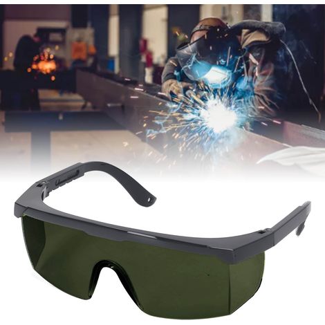 Lunettes de protection télescopiques vert clair IR3.0 pour le soudage à l'arc électrique. (1/5)