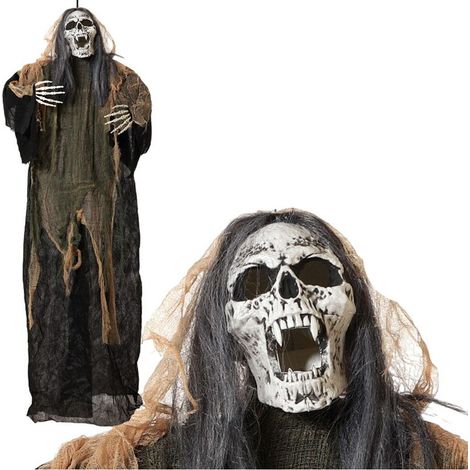 BigBuy Atosa Scheletro Appeso 160 cm Decorazione Halloween