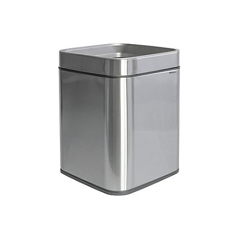 MAUL  Cestino per carta in acciaio inox  anti-impronte  alt