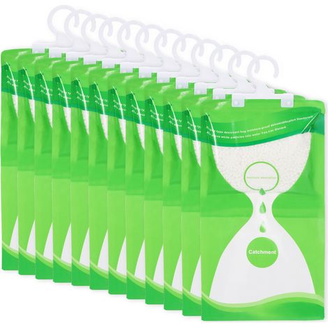 SWANEW 15X Assorbitore di umidità Sacchetti deumidificatori con effetto deumidificante Sacchetti di rimozione dell'umidità appesi (1/5)