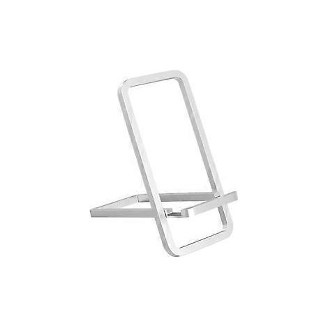 Support de téléphone portable pliable et multifonctionnel pour smartphones de 4 à 8 pouces, idéal pour une utilisation de bureau ou comme support de chevet. (1/4)