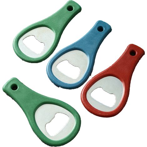 Ouvre-bouteilles - Acier Inoxydable Et ABS - Pour Bière Vin Soda - Design Avec Trou De Suspension - 1 Pièce (1/5)