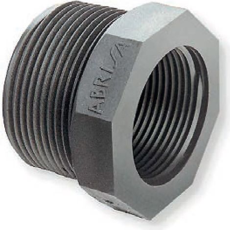 Raccord de réduction Male Femelle en PEHD Ø A: 1''1/4 Ø B: 1''