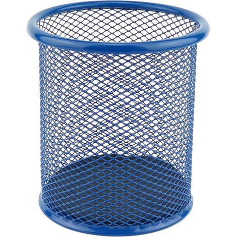 Portalápices de malla metálica azul marino Leviatan (1/3)