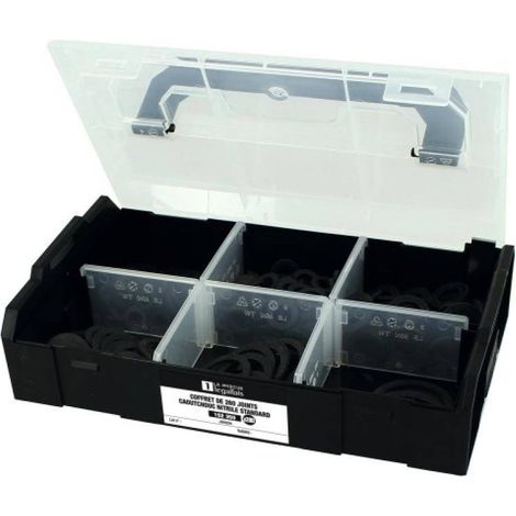 Coffret L-BOXX de 280 joints caoutchouc nitrile NBR Jarnon