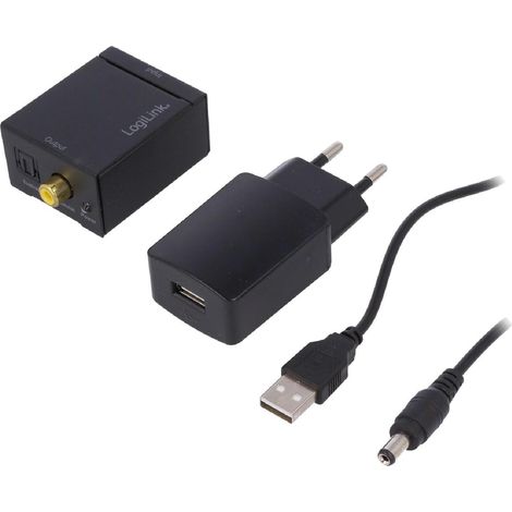 Convertisseur audio SPDIF-COAX analogique vers numerique - Noir