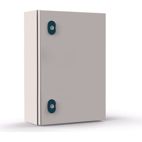 Cassa Con Porta Singola Cieca In Lamiera D'Acciaio 200X300X150 mm, Grado di protezione IP66