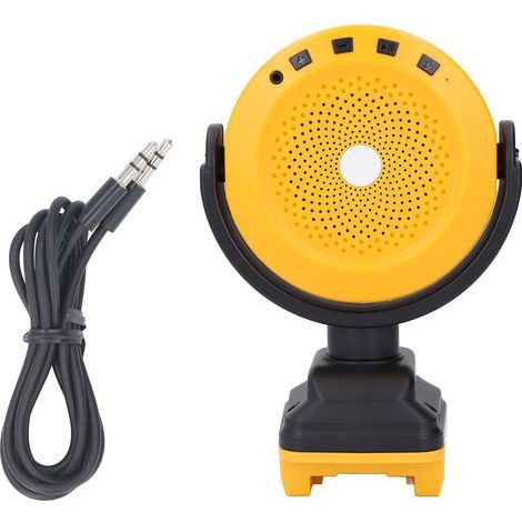 Haut-parleur Bluetooth sans fil 18V 20V, alimenté par batterie, chantier Portable pour DCB200 DCB201 DCB203 DCB204 (1/5)