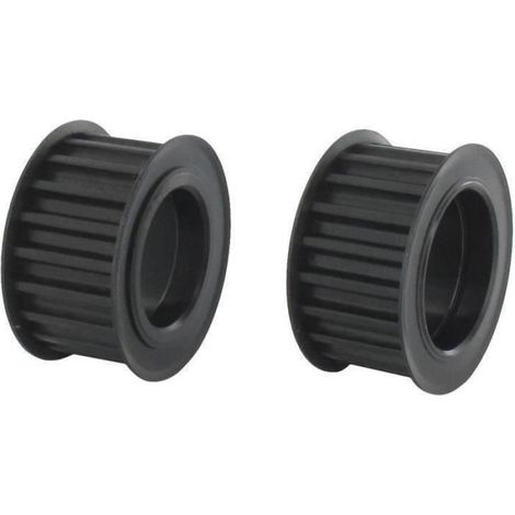 Poulie Crantée - 55 mm Diamètre Externe - 20 Dents - Alésage 31 à 35 mm - Hauteur 28 mm - Pour Tracteurs Tondeuses Motoculture - Pièce Détachée ×1 (1/2)