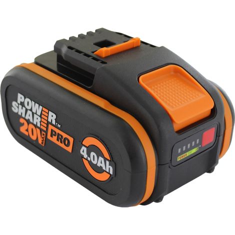 Batterie Pack(li-ion,4ah,20v) Pour Robots Tondeuses Worx, Pour Modèles: Wg737e, We142e, Wr208e, Wr216e. Origine: 50049408, Wa301