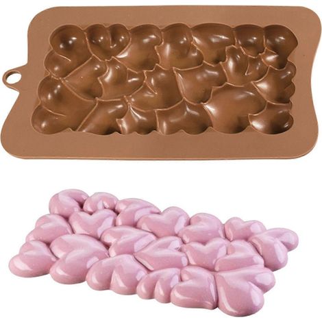 Moule à Savon en Forme de Cœur pour Chocolat et Pâtisserie Artisanale (1/4)
