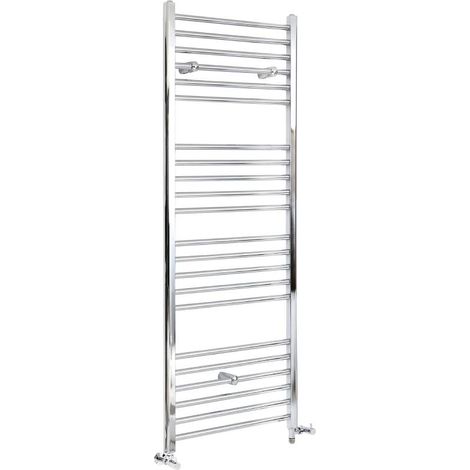 Hudson Reed Kent - Sèche-Serviettes Design Mixte Moderne Plat - Chromé - 160 cm x 50 cm