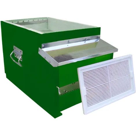 Arnia 1080A Dadant-Blatt 7 favi nomadismo fondo fisso antivarroa - Verde