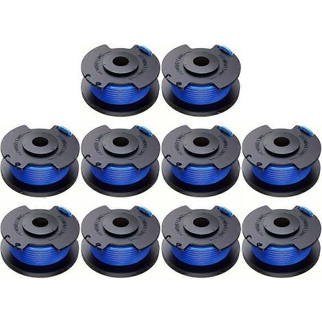 10Pcs pour Ryobi 18V 24V 40V Bobines de Corde en Nylon pour Tondeuse à Gazon, AC14RL3A (1/5)