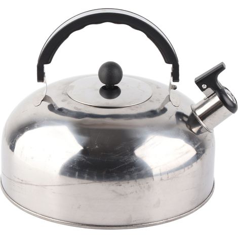 3L Stainless Steel Whistling Tea Kettle Fast Heating One Touch Buttons Whistling Kettle with Insulated Handle for Home (1/5)