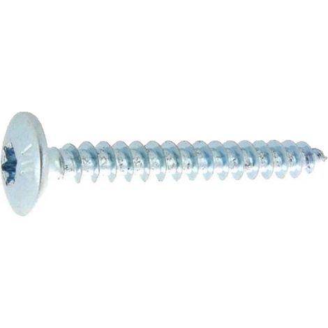 Vis de penture Torx acier zingué blanc 7X50 boîte de 100 - ULTIMA - AFB3117050 (1/2)