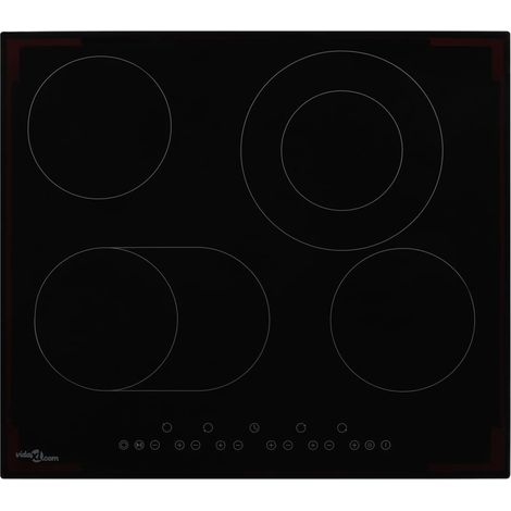 Ceramic Hob with 4 Burners Touch Control 6600 W vidaXL (1/5)