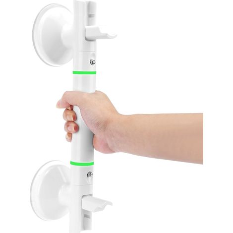 Duschgriff mit Saugnapf, Sicherheitsgriff fürs Badezimmer, Haltegriff mit Saugnapf fürs Badezimmer, Sicherheits-Duschgriff für Senioren, Menschen mit Behinderung und Kinder, 35 cm (1/5)
