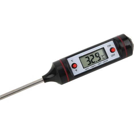 Sonde de thermomètre numérique WT-1 - Testeur de température électronique pour la cuisine, les barbecues, les aliments et la viande (1/5)