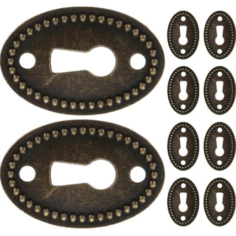 iplusmile Lot de 10 cache-serrures ovales pour armoires et (1/5)