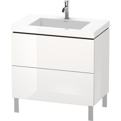 Duravit L-Cube c-bonded Set stehend, 2 Schubkästen, ohne (1/5)