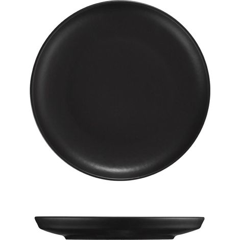 Juego de vajilla Set 100% Porcelana Matte Negro (1/5)