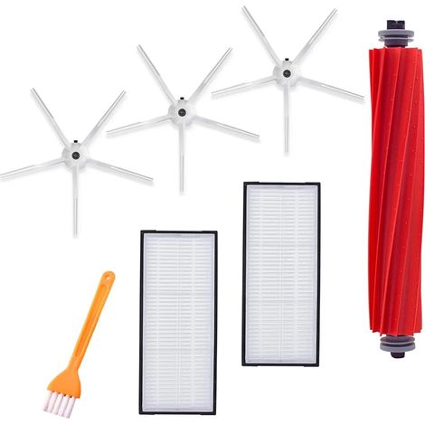 Kit Accessoires Xiaomi Roborock S7 – 1 Brosse Principale, 3 Latérales, 2 Filtres (1/5)