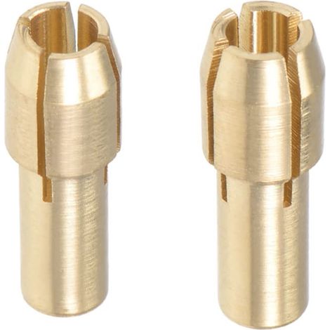 10Pcs Laiton Perceuse Mandrin Collet Pointes 3.2mm (1/4)