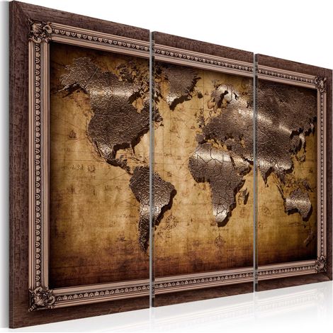 Quadro - Mappa in cornice - 120x80 (1/4)