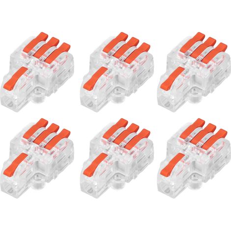 15-teiliger elektrischer Steckverbinder, transparenter Schnellverschluss-Klemmenblock, DF-13 Druckknopf-Kompaktstecker, Leiterdraht (1/5)