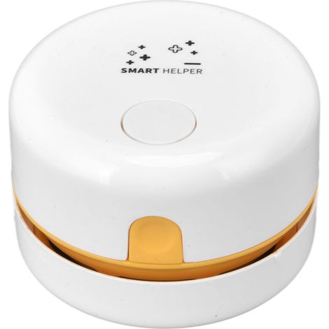 Tischstaubsauger Mini USB Automatischer Tischstaubsauger Wiederaufladbarer 18650-Akku 600 mAh Weiß (1/5)