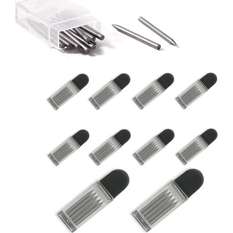 100Pcs Mine Compas 2MM, Mine Compas Maped,Mines de Rechange pour Compas 2B,Noyau de remplacement de Boussole 2B (1/5)