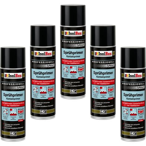 Sprühprimer 5 x 500 ml Haftgrund Grundierung Sprühkleber Haftspray Primer Spray (1/5)