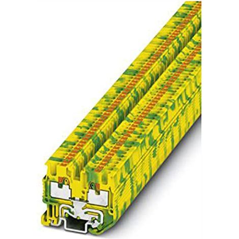 Phoenix - Miniborne paso conexion mpt 1,5/s amarillo verde