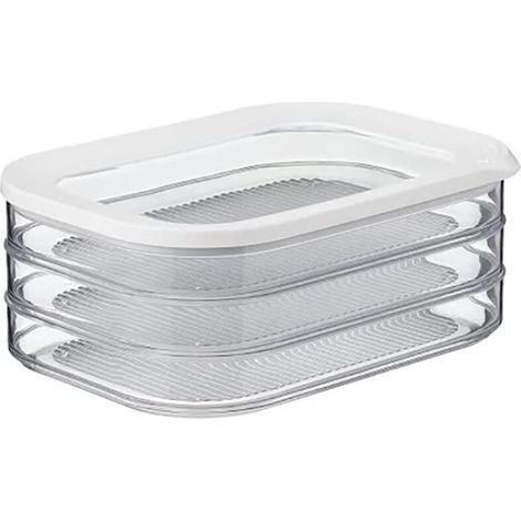 Plastic refrigerator box for storing sausages, chicken, and white meat, 1 pack - 22.5 x 168.5 cm (1/5)